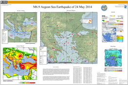 M6.9 Aegean Sea Earthquake of 24 May 2014