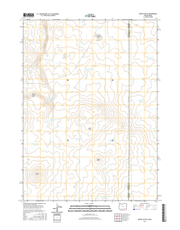 USGS 7.5-Minute Image Map for Defeat Butte