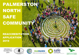 PALMERSTON NORTH SAFE COMMUNITY Reaccreditation Application 2019