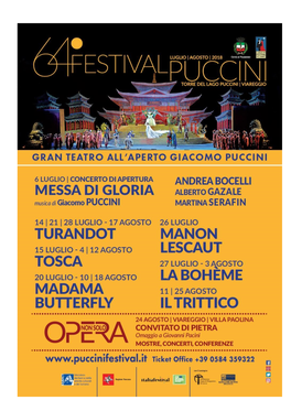 64°Festival Puccini Di Torre Del Lago