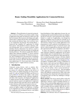 Beam: Ending Monolithic Applications for Connected Devices