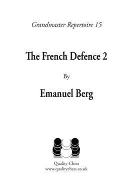 The French Defence 2 Emanuel Berg