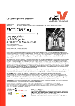 Fictions #3 Fictions #3