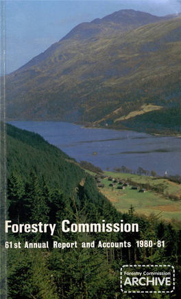 Forestry Commission Annual Report 1980-1981