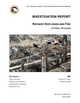 Investigation Report