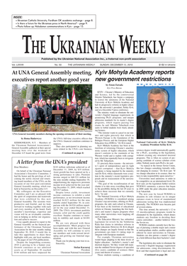 The Ukrainian Weekly 2010, No.50