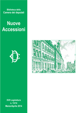 Nuove Accessioni N. 13-14