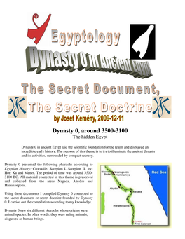 Dynasti 0 in Ancient Egypt