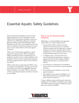 Essential Aquatic Safety Guidelines