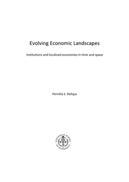 Evolving Economic Landscapes