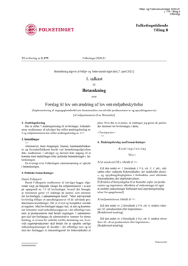 Ljø- Og Fødevareudvalget 2020-21 L 179 - Bilag 6 Offentligt