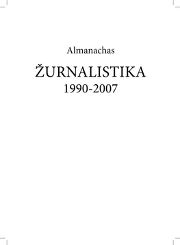 Zurnalistu Almanachas.Indd