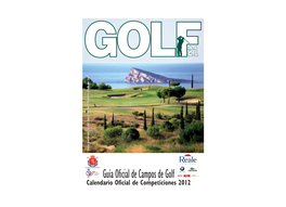 Guía Oficial De Campos De Golf 2012