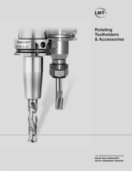 Rotating Toolholders & Accessories