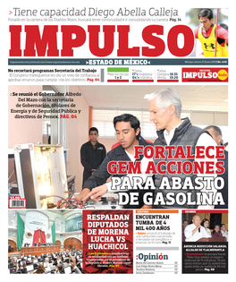 Fortalece Gem Acciones Para Abasto De Gasolina