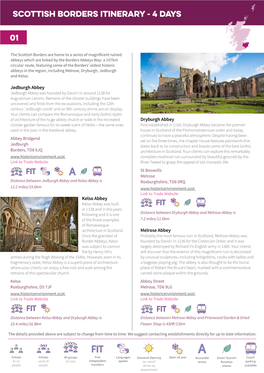 01. Scottish Borders Itinerary