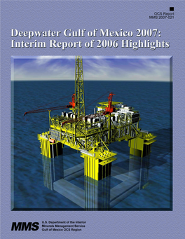 Deepwater Gulf of Mexico 2007: Interim Report of 2006 Highlights