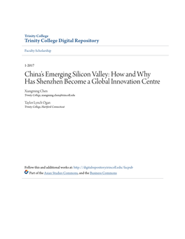 Chinaâ•Žs Emerging Silicon Valley: How and Why Has Shenzhen