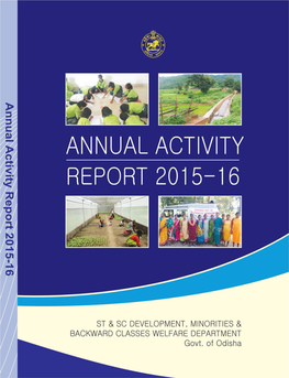 Annual Activity Report 2015 -16