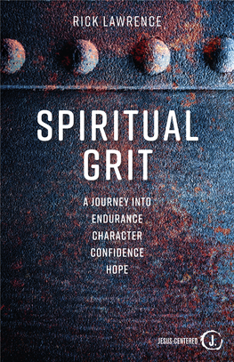 SPIRITUAL GRIT Interior PROOF — ROUND 6 What Others Are Saying About Spiritual Grit