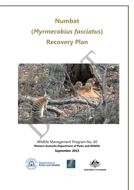 Numbat (Myrmecobius Fasciatus) Recovery Plan