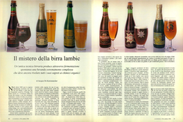 Il Mistero Della Birra Lambic Ziati Conoscitori