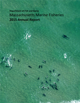 Massachusetts Marine Fisheries 2015 Annual Report