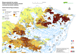 Risque Potentiel De Coulées D'eaux Boueuses Par