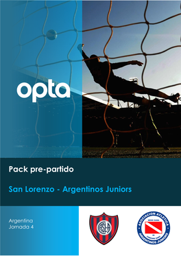 Pack Pre-Partido San Lorenzo