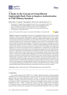 A Study on the Concept of Using Efficient Lightweight Hash Chain To