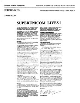 Superunicom Lives •