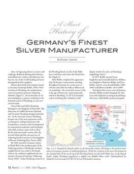 A Short History of Germany's Finest Silver Manufacturer