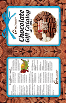 2016 Chocolate Gift Catalog