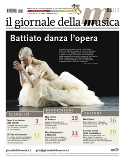 Battiato Danza L'opera