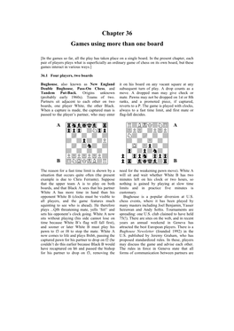 Chapter 36, Games Using More Than One Board