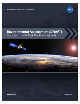 NASA Routine Payload Environmental Assessment (Draft)