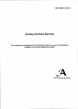 Conwy Archive Service