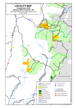 Glenbog State Forest Compartment 2350 Harvest Plan