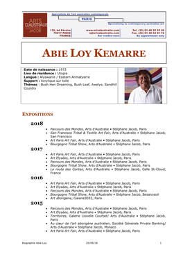 Abie Loy Kemarre