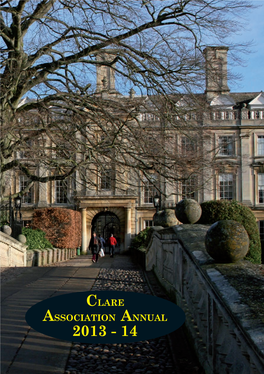 Clare Association Annual 2013-14