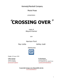 “Crossing Over”