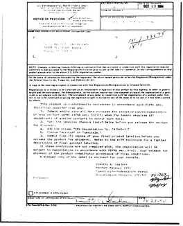 U.S. EPA, Pesticide Product Label, FLEA, TICK and LICE SPRAY, 10