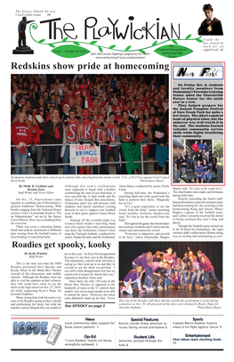 Redskins Show Pride at Homecoming