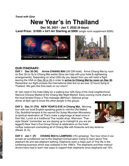 4 Pg Thai Dec 30, 2021-Jan 7, 2022 Trip