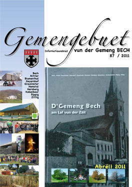 Vun Der Gemeng BECH Abr'll 2011