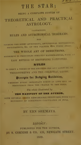 The Stars Has a Small Latitude, but Too Small to Be Important in Astrological Problems