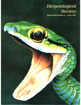 Catalogue of American Amphibians and Reptiles: Individuals $20; Institutions $20