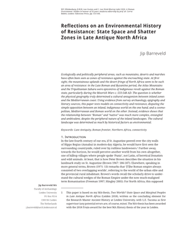 State Space and Shatter Zones in Late Antique North Africa