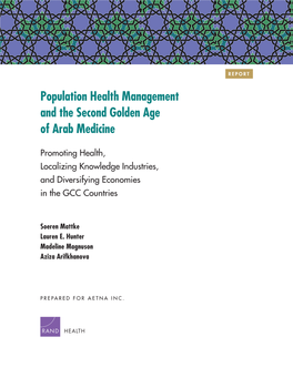 Population Health Management and the Second Golden Age of Arab Medicine