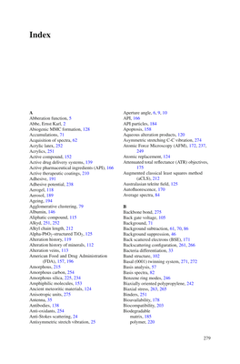 A Abberation Function, 5 Abbe, Ernst Karl, 2 Abiogenic MMC Formation